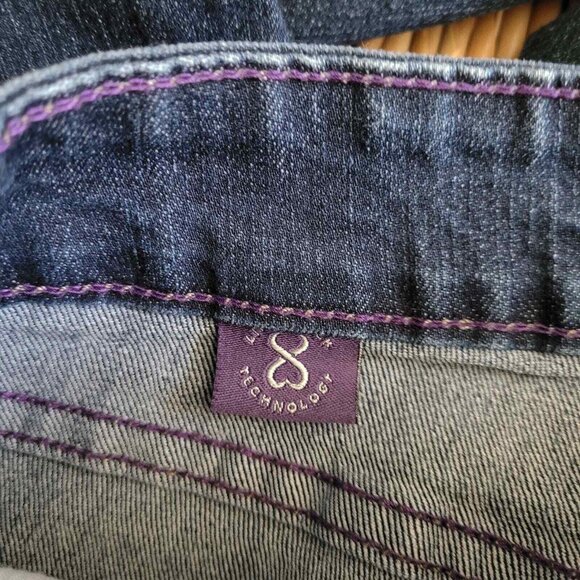 NYDJ Jeans Womens Size 4 Straight Medium Wash Blue Not Your Daughters Jeans - Picture 6 of 9